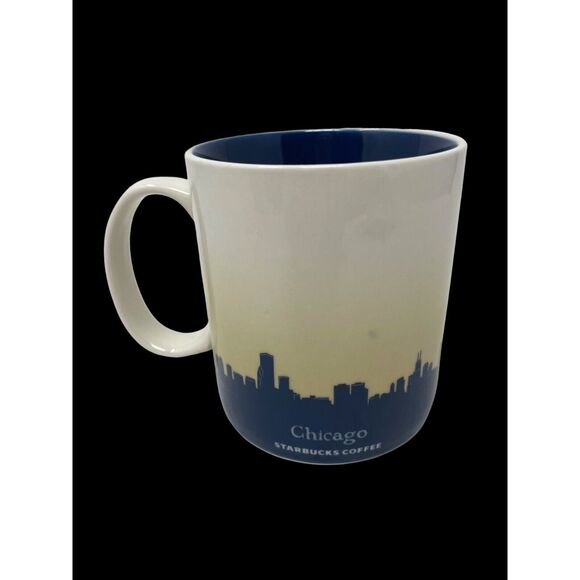 Starbucks Chicago Coffee Mug 16 oz Global Icon‎ City Collectors Series 2012 - Picture 2 of 4